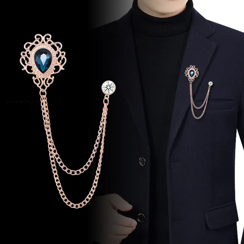 Usa Vintage Fashion - New Vintage Tassel Chain Rhinestone Crystal