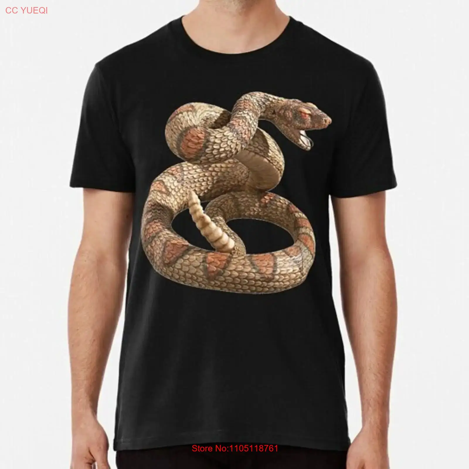 Vintage Fashion Drawings - Rattlesnake Snake T Shirt Painting Drawing