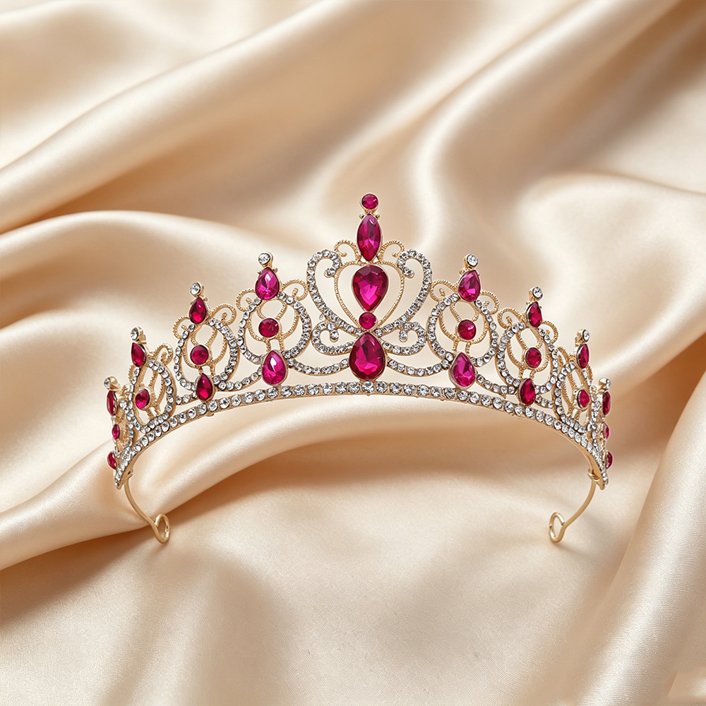 Vintage Fashion Prints - Luxury Vintage Gold Tiara Crown Elegant