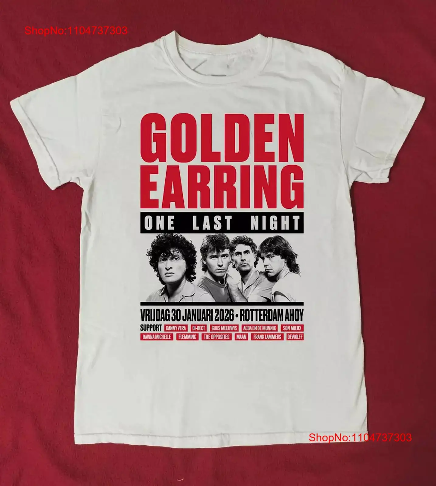Vintage Fashion Earrings - Golden Earring Band One Last Night