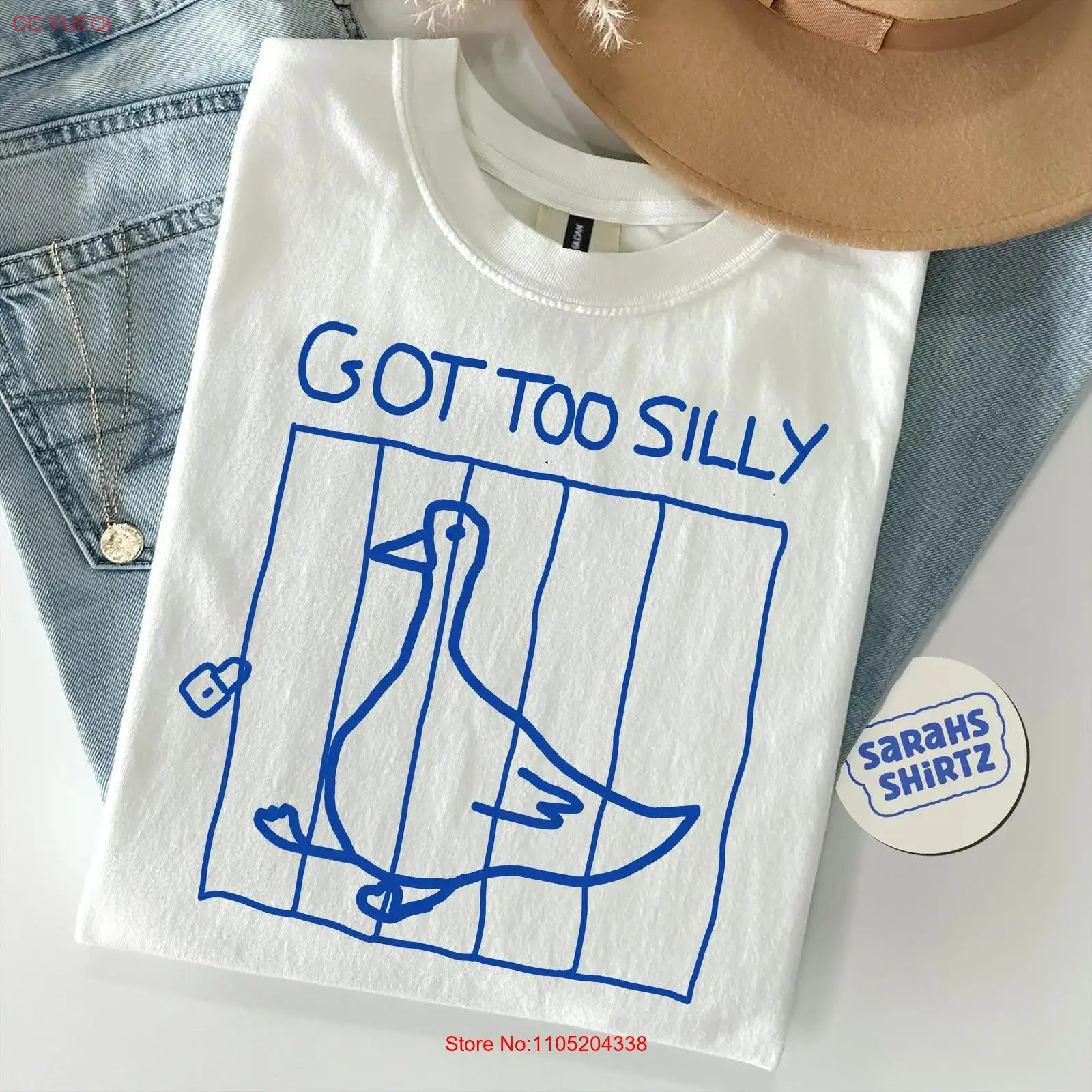 Quirky Vintage Fashion - Wake Up Act Silly T Shirt