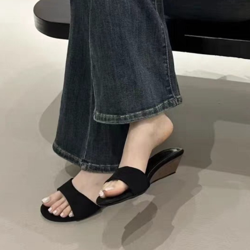 Vintage Fashion Prints - Vintage Summer Leopard Print Women Slippers