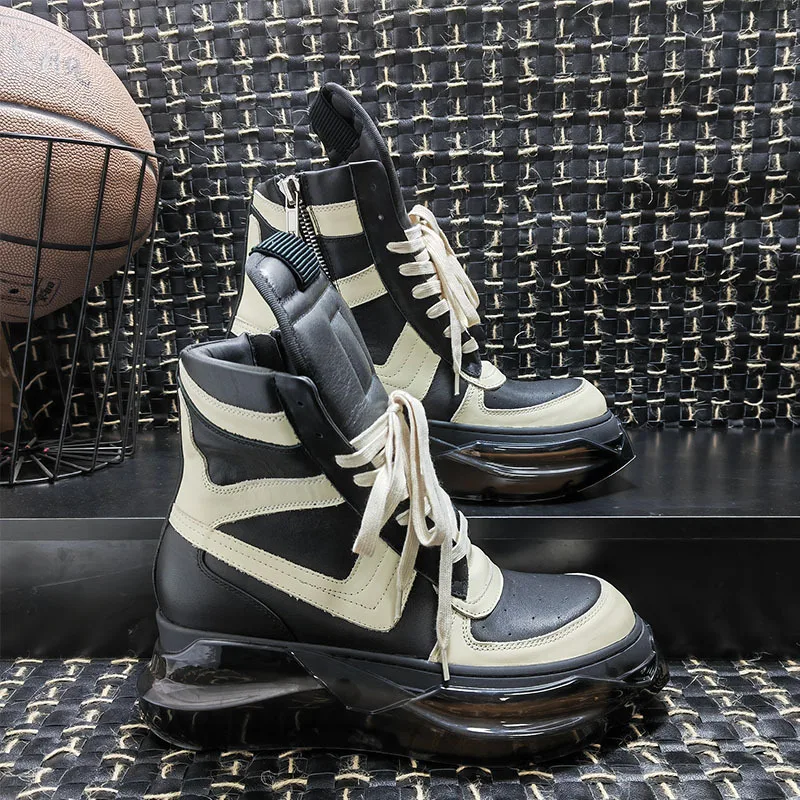 Men Women Boots Ankle Genuine  - Vintage Old Fashion ulasan dan harga