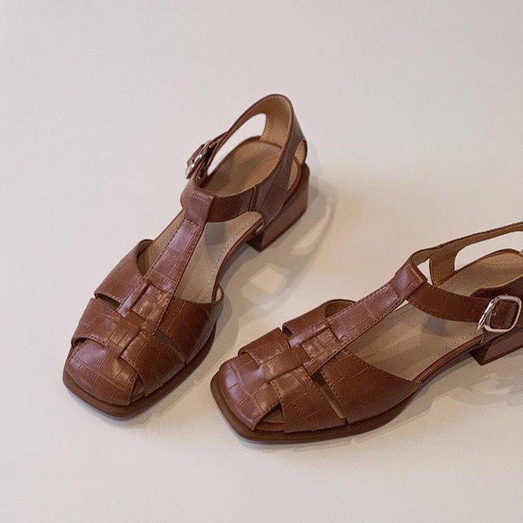 Women's Sandals Summer New Fas - Vintage Old Fashion ulasan dan harga