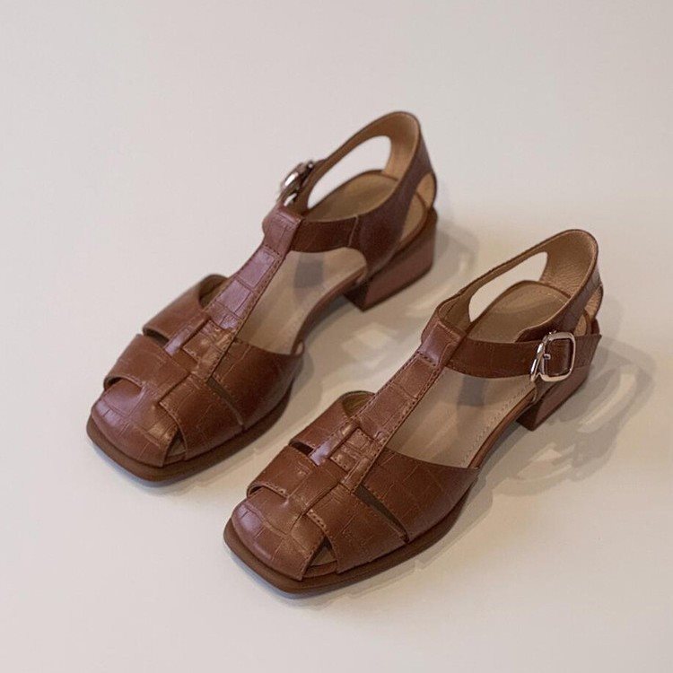 Women's Sandals Summer New Fas - Vintage Old Fashion ulasan dan harga