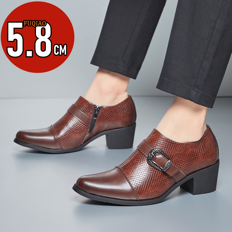 Vintage Style Men's High Heel  - Vintage Fashion Prints ulasan dan harga