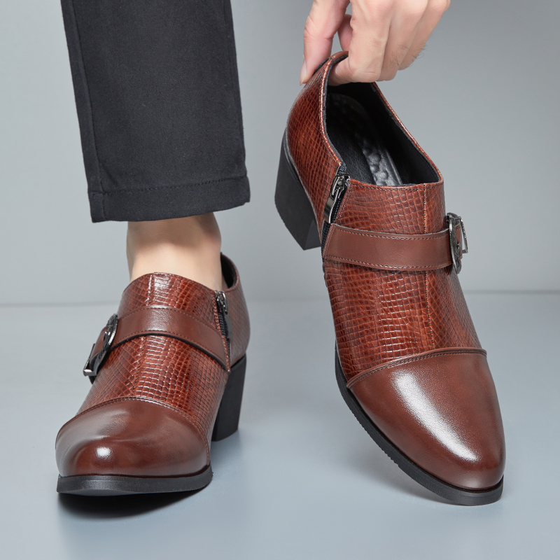 Vintage Style Men's High Heel  - Vintage Fashion Prints ulasan dan harga