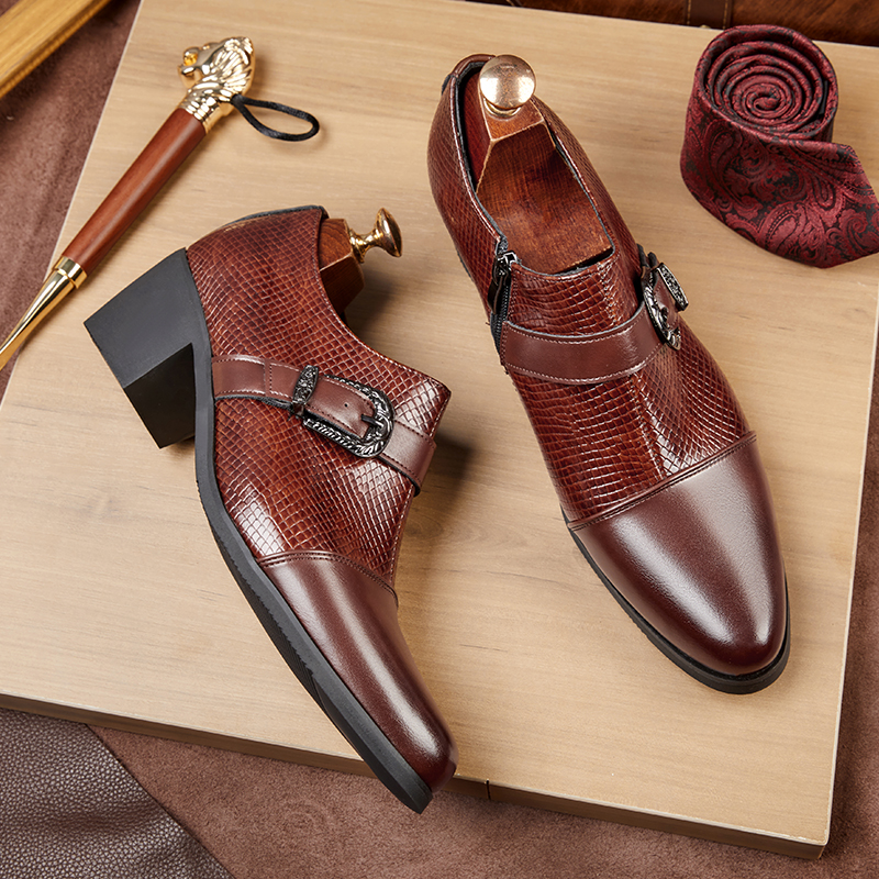 Vintage Style Men's High Heel  - Vintage Fashion Prints ulasan dan harga