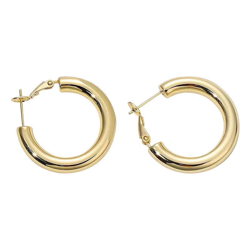 Chunky Hoop Earrings 2024 Tren - Vintage Fashion Faire ulasan dan harga