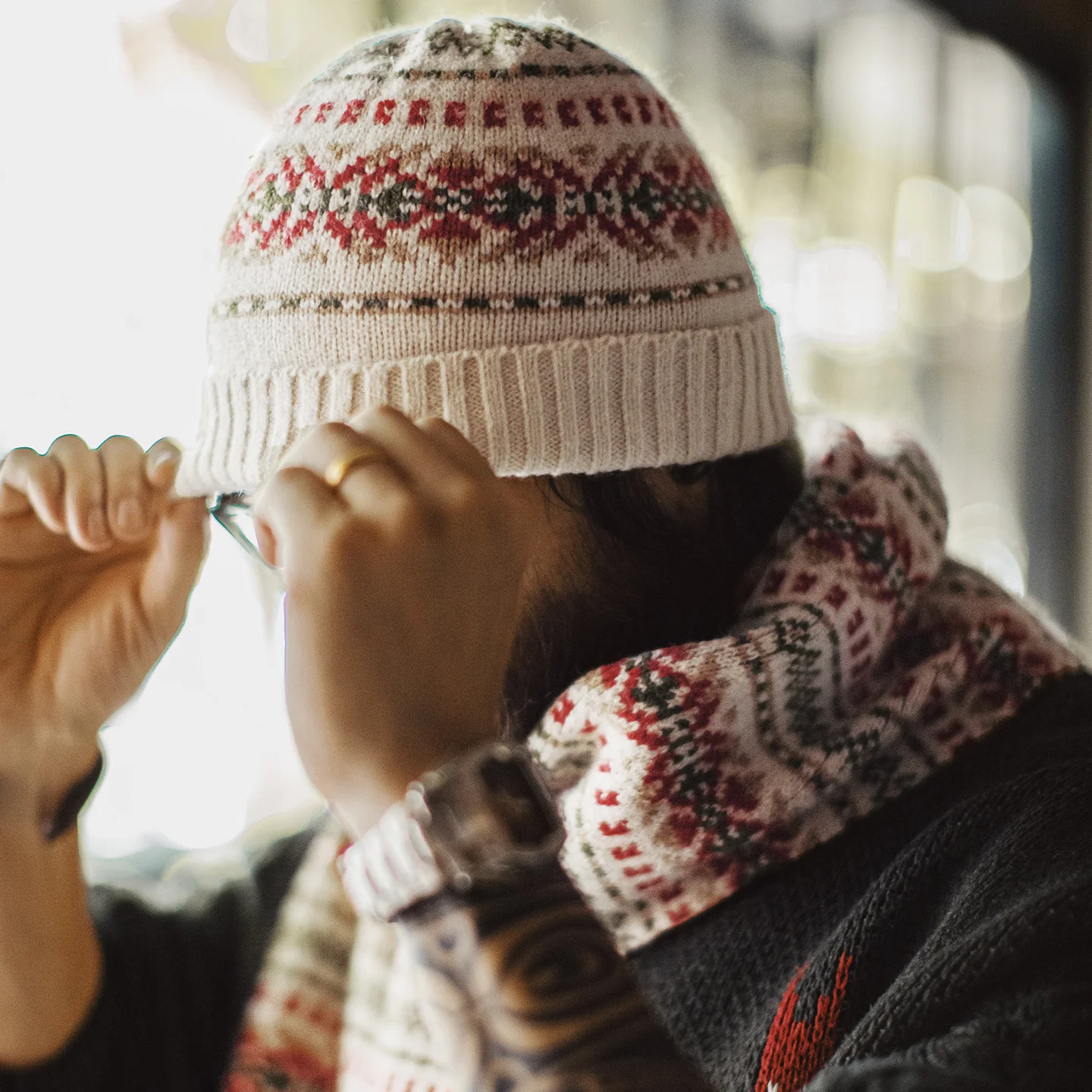 Maden Unisex Vintage Fair Isle - Vintage Fashion Faire ulasan dan harga