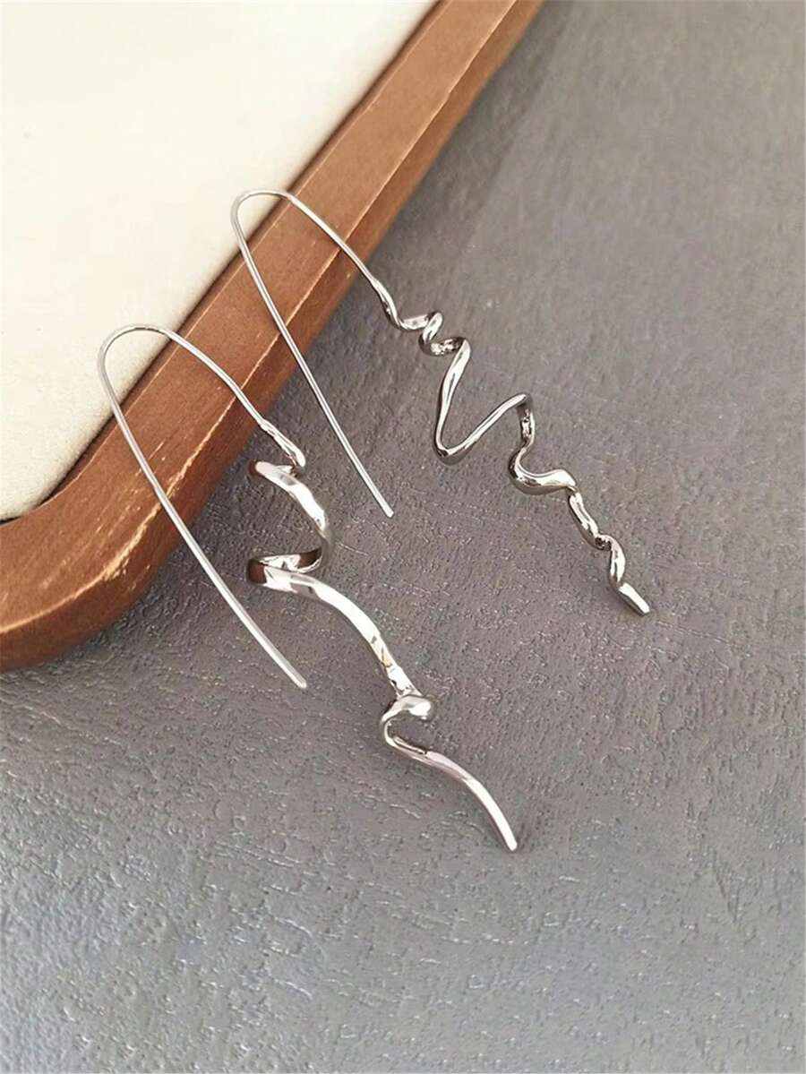 1 Pair Fashionable Women's Abs - Vintage Fashion Earrings ulasan dan harga