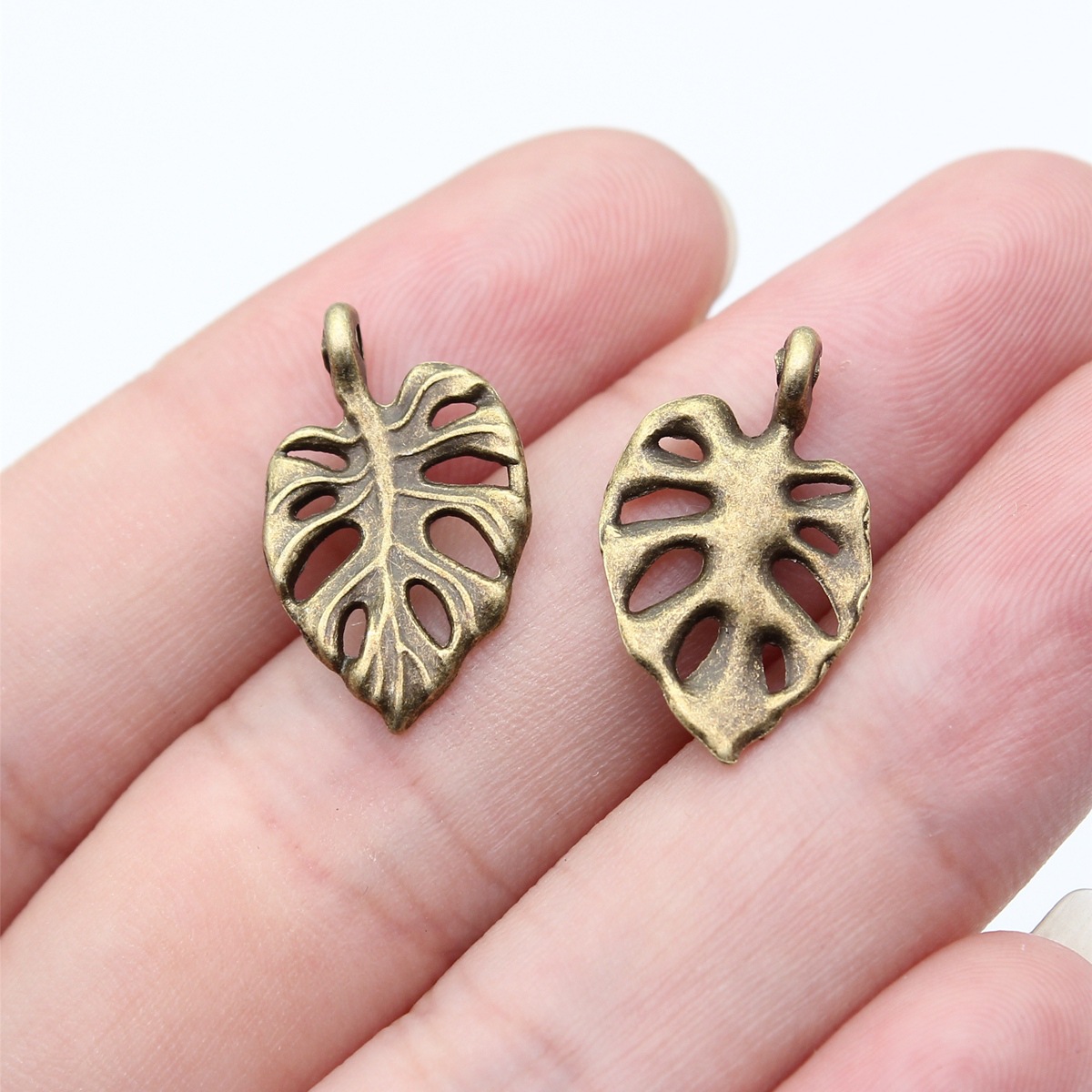 20pcs 20x12mm 2 Colors Antique - Vintage Fashion Jewelry ulasan dan harga