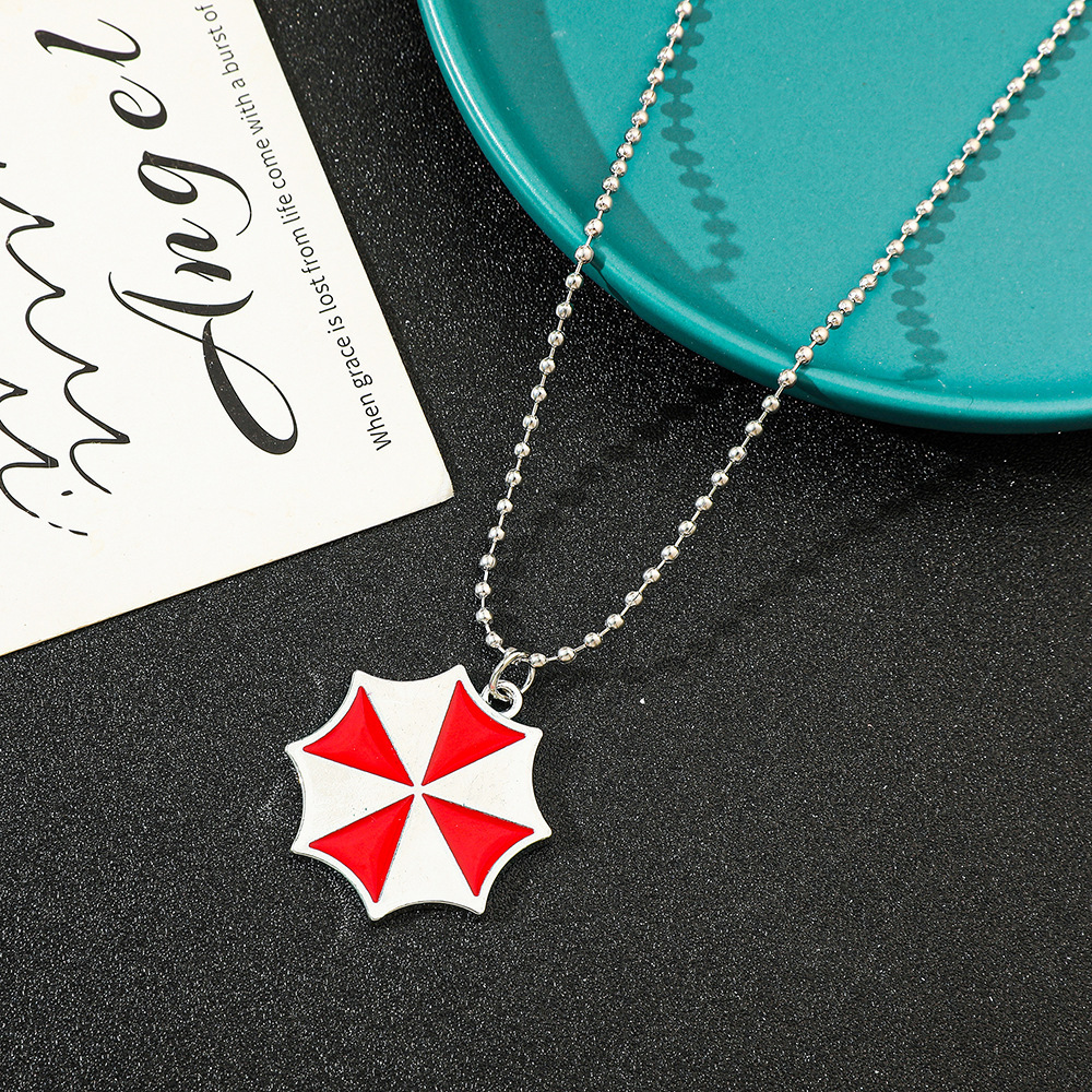 Vintage Fashion Red Umbrella P - Vintage Fashion Jewelry ulasan dan harga