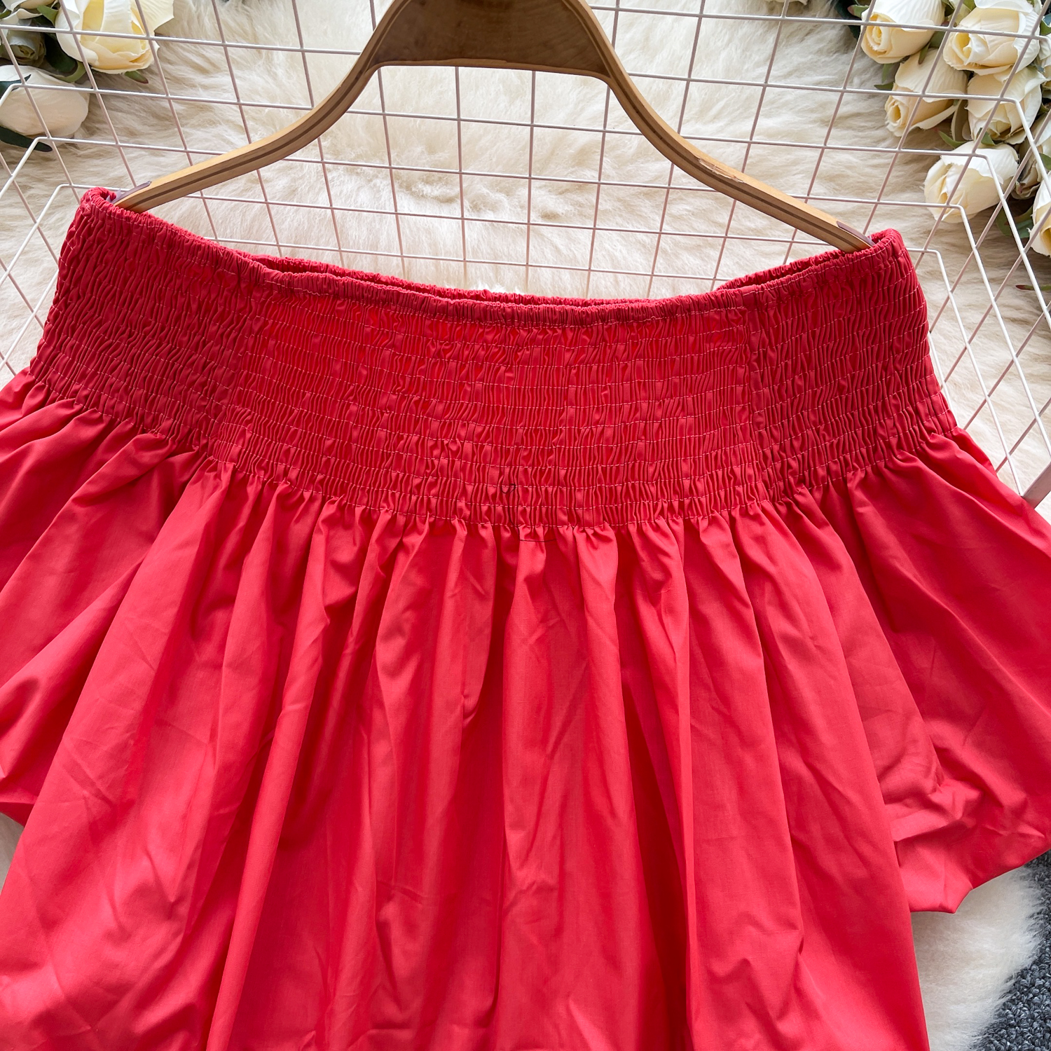 Chic vintage Draw String loose - Vintage Fashion Drawings ulasan dan harga