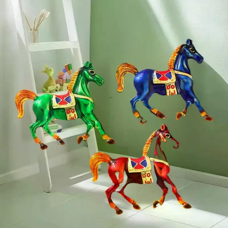 Quirky Enamel Alloy Galloping  - Quirky Vintage Fashion ulasan dan harga