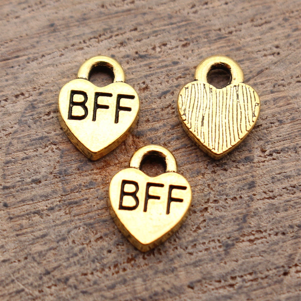 40pcs 9.3x7mm Antique Gold Col - Vintage Fashion Jewelry ulasan dan harga