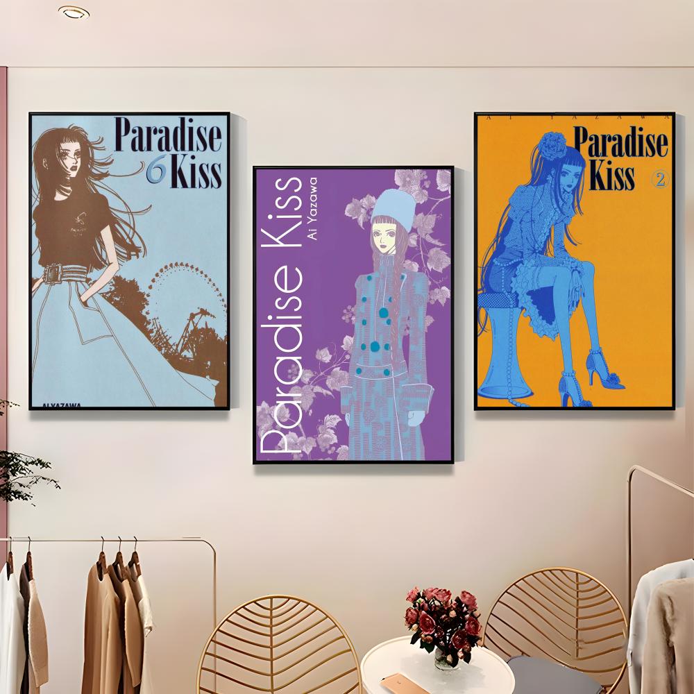 Fashion Paradise Kiss Poster P - Vintage Fashion Prints For Wall ulasan dan harga