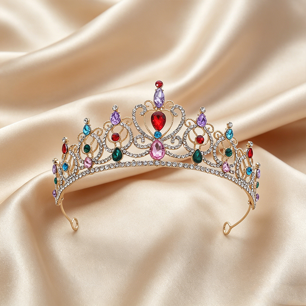 Luxury Vintage Gold Tiara Crow - Vintage Fashion Prints ulasan dan harga