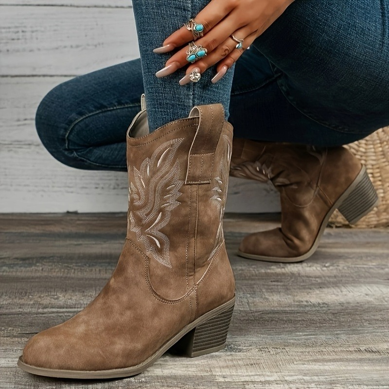 Womens Western Cowboy Boots Mi - Vintage Old Fashion ulasan dan harga