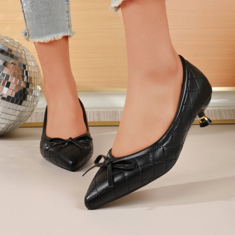 Vintage Women's Pointed Toe Bo - Vintage Fashion Plus Size ulasan dan harga