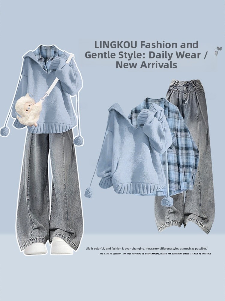 Korean Style Women's Casual Ho - Vintage Fashion Plus Size ulasan dan harga