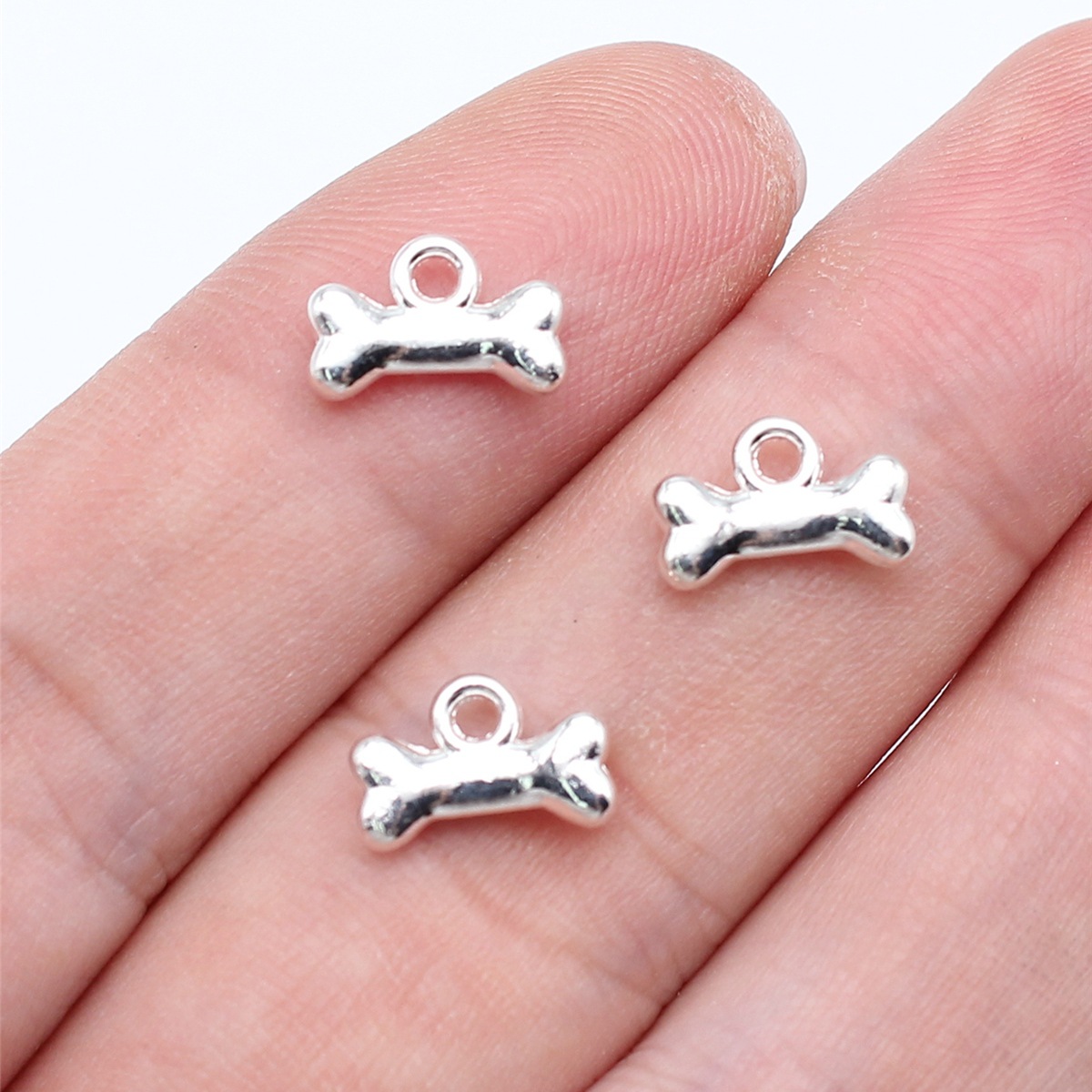 20pcs 10x7mm 5 Colors Dog Bone - Vintage Fashion Jewelry ulasan dan harga