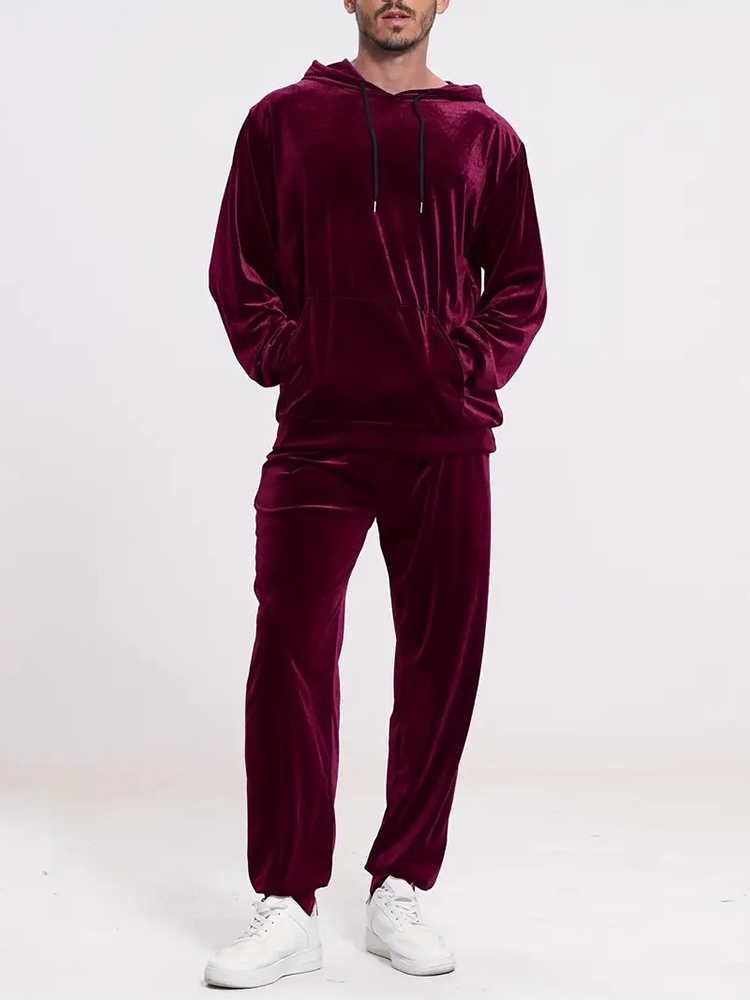 Fashion Solid Color Velvet Two - Usa Vintage Fashion ulasan dan harga