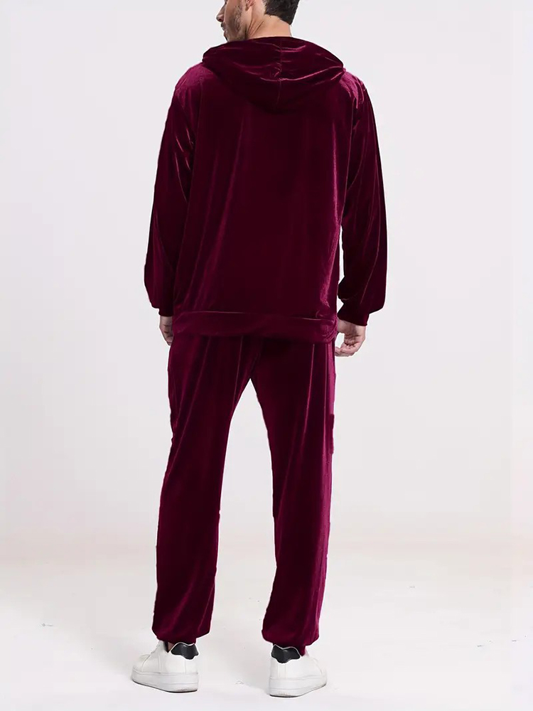 Fashion Solid Color Velvet Two - Usa Vintage Fashion ulasan dan harga