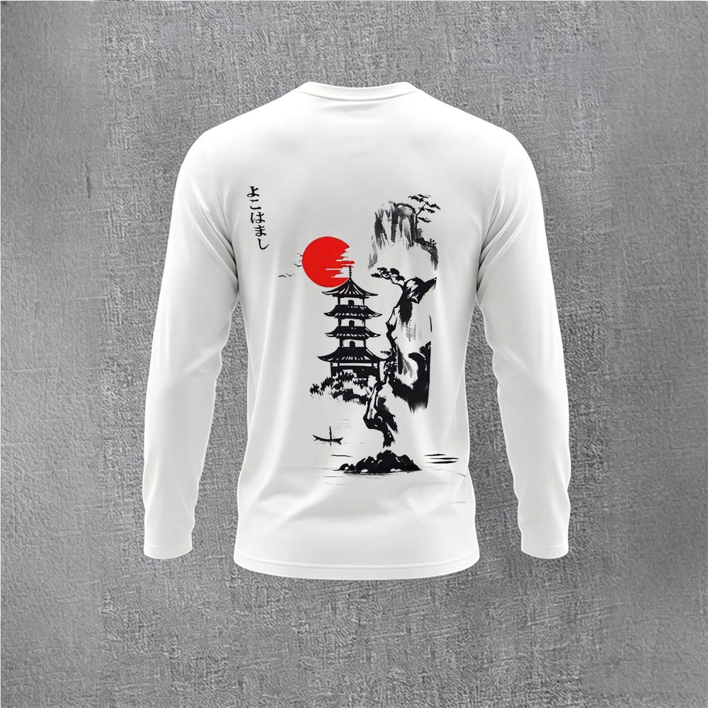 Chinese Style Ink Plum Blossom - Vintage Fashion Prints ulasan dan harga