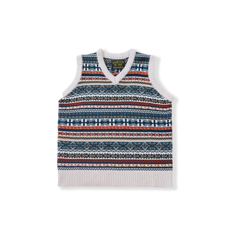 British Retro Fair Isle Patter - Vintage Fashion Faire ulasan dan harga