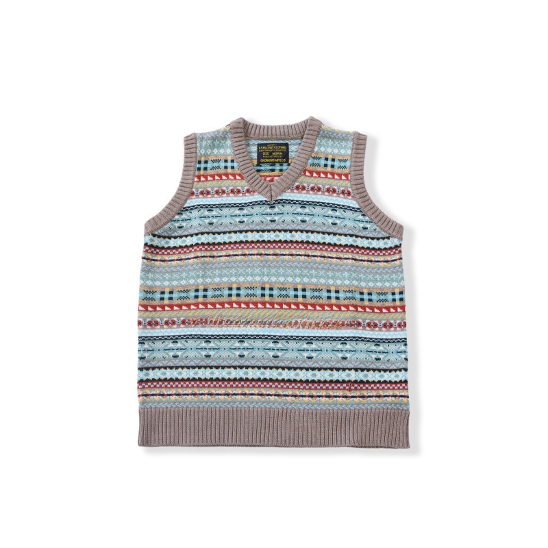 British Retro Fair Isle Patter - Vintage Fashion Faire ulasan dan harga