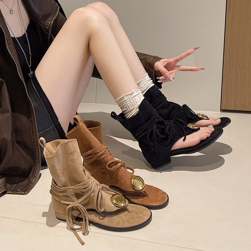 Summer Vintage Women Gladiator - Vintage Fashion Prints ulasan dan harga