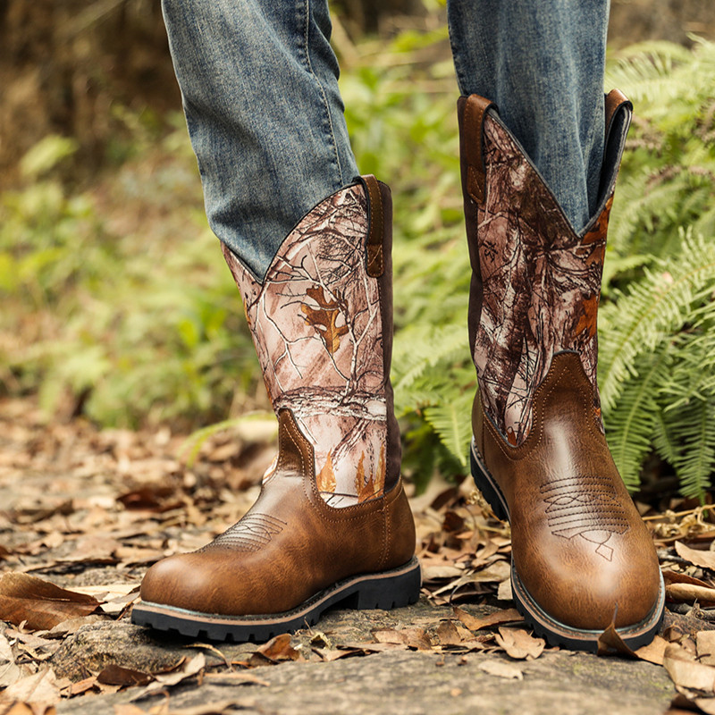 Men's Boots Classic Handmade E - Vintage Fashion Prints ulasan dan harga