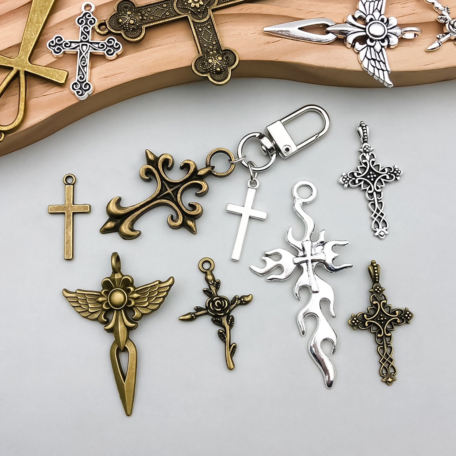 Cross-border Hot-Selling Cross - Vintage Fashion Earrings ulasan dan harga