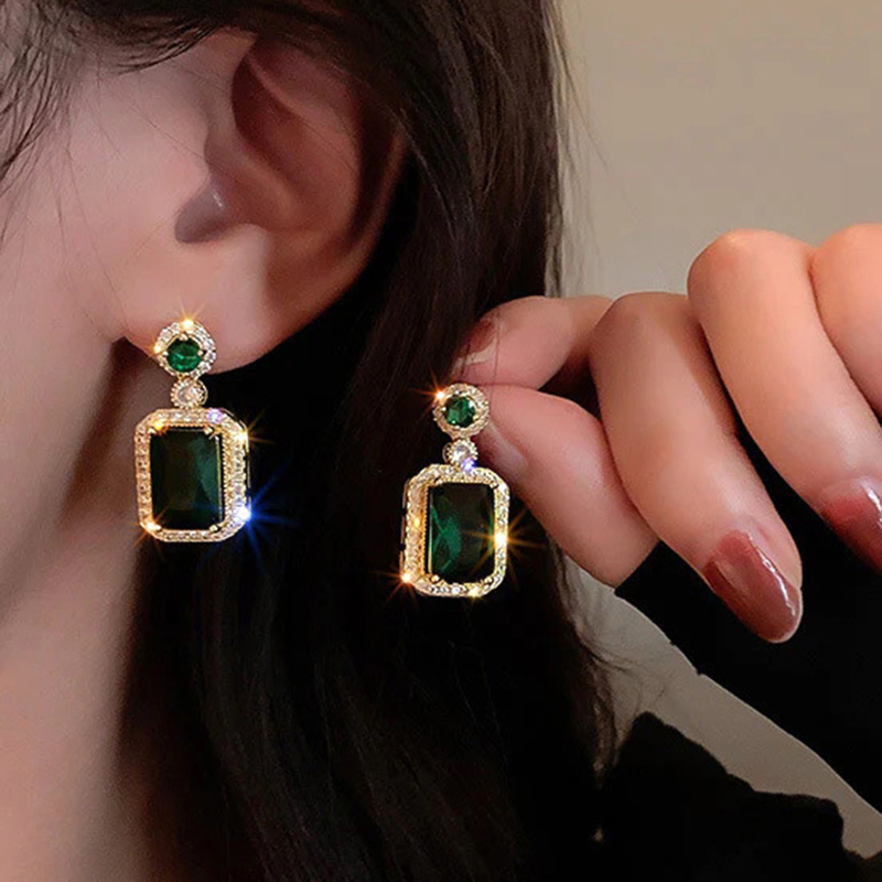 Wedding Engagement Earrings Wo - Vintage Fashion Faire ulasan dan harga