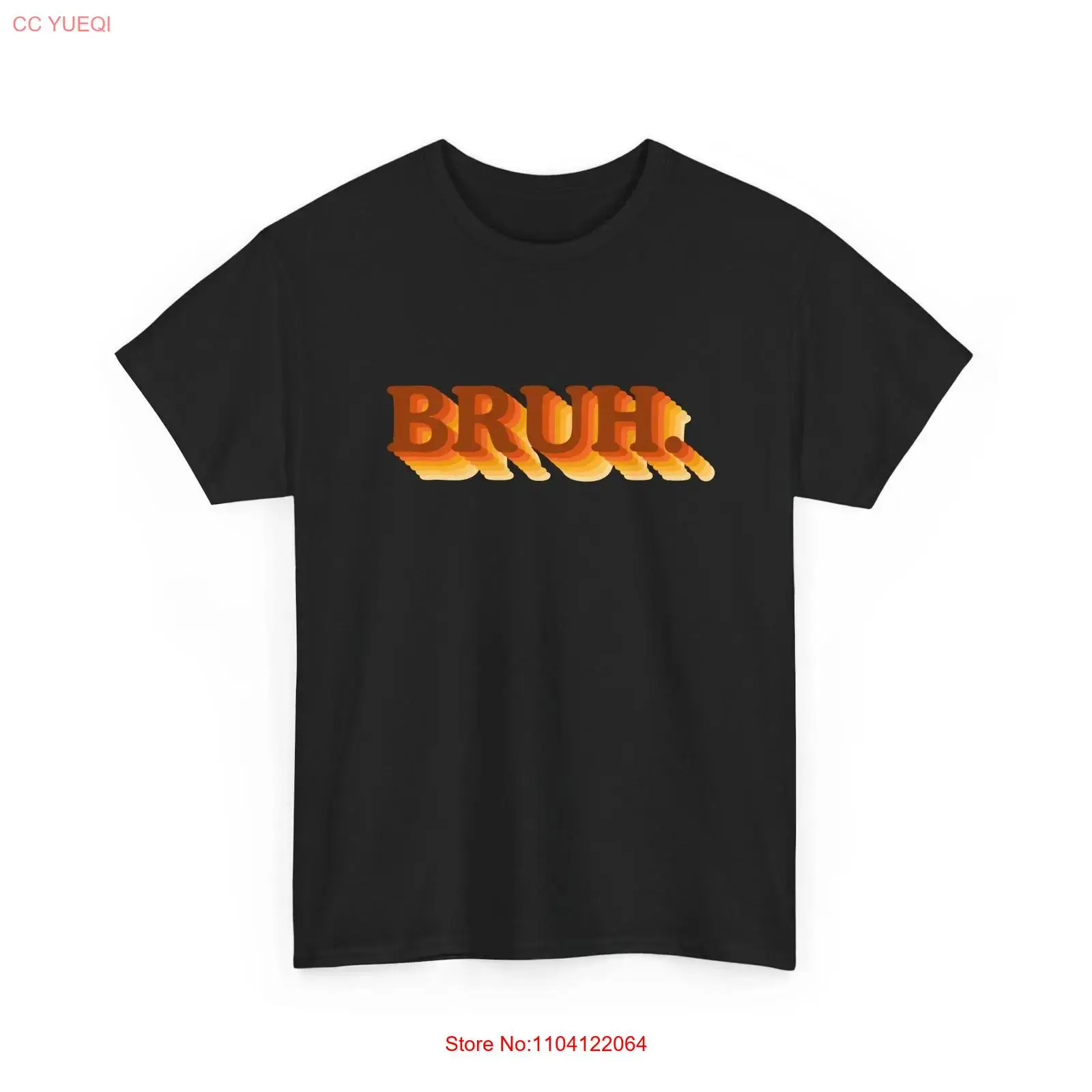 Funny Bruh T Shirt Meme Joke V - Vintage Fashion Gen Z ulasan dan harga