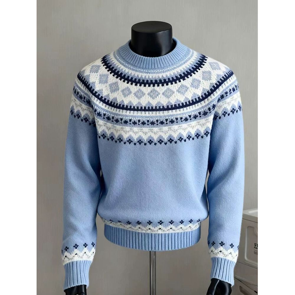 Loose Lazy Knitted Sweater rou - Vintage Fashion Faire ulasan dan harga