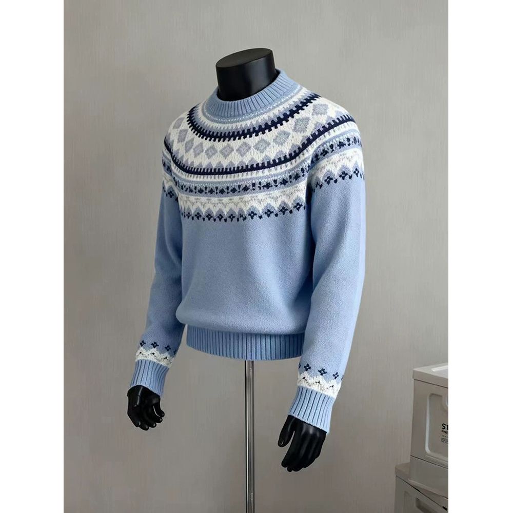 Loose Lazy Knitted Sweater rou - Vintage Fashion Faire ulasan dan harga