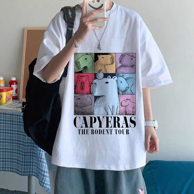 Funny Mange Printed Shirt Cart - Vintage Fashion Eu ulasan dan harga