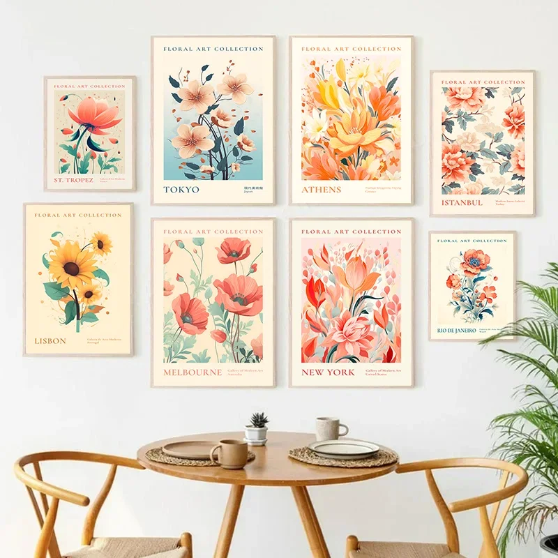 Minimalist Canvas Posters Vint - Vintage Fashion Prints For Wall ulasan dan harga