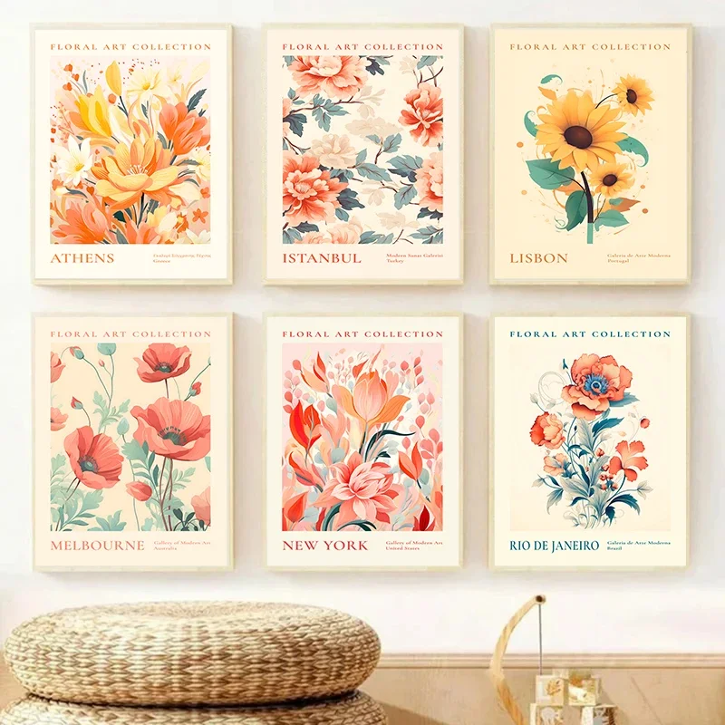 Minimalist Canvas Posters Vint - Vintage Fashion Prints For Wall ulasan dan harga