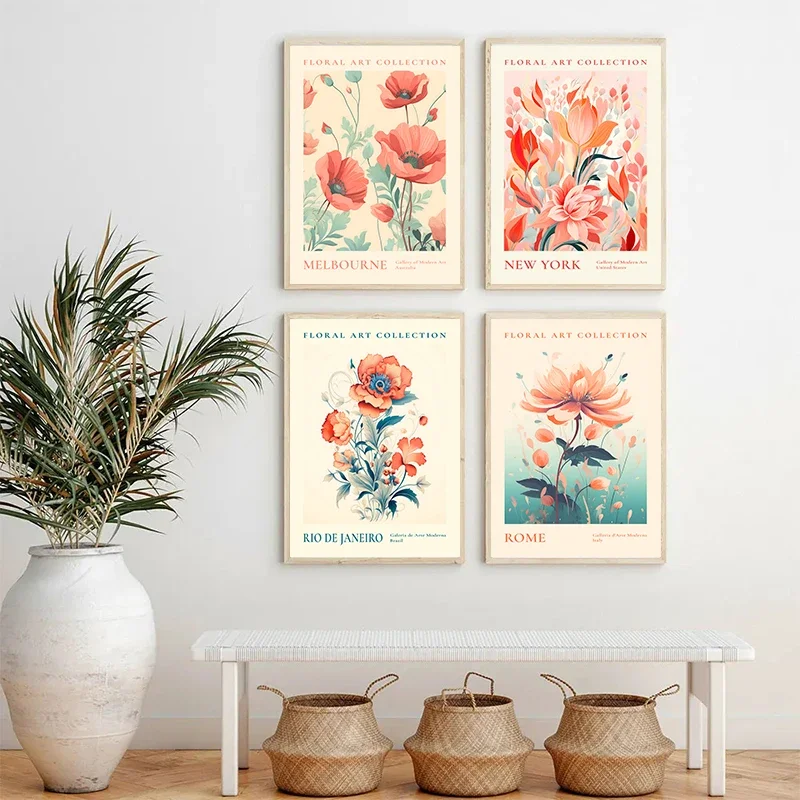 Minimalist Canvas Posters Vint - Vintage Fashion Prints For Wall ulasan dan harga