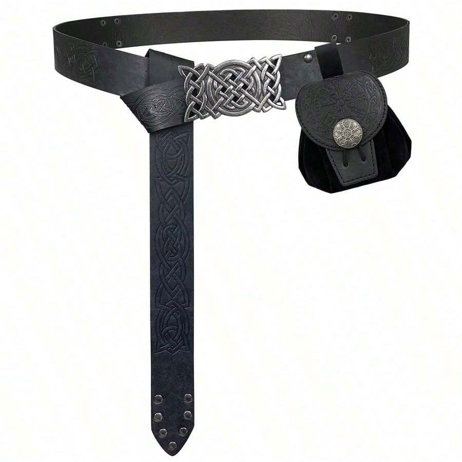 2pcs/1pc Viking Belt Set - Eng - Vintage Fashion Faire ulasan dan harga