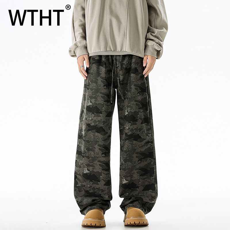 WTHT Vintage Men's Camouflage  - Vintage Fashion Drawings ulasan dan harga