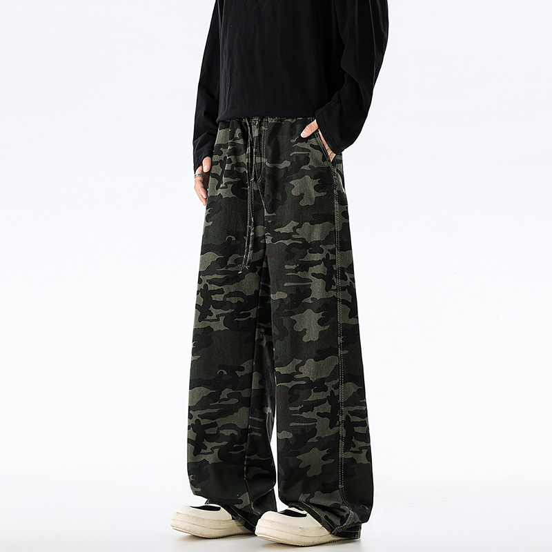 WTHT Vintage Men's Camouflage  - Vintage Fashion Drawings ulasan dan harga