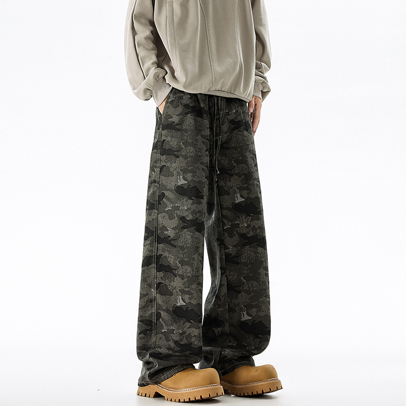 WTHT Vintage Men's Camouflage  - Vintage Fashion Drawings ulasan dan harga
