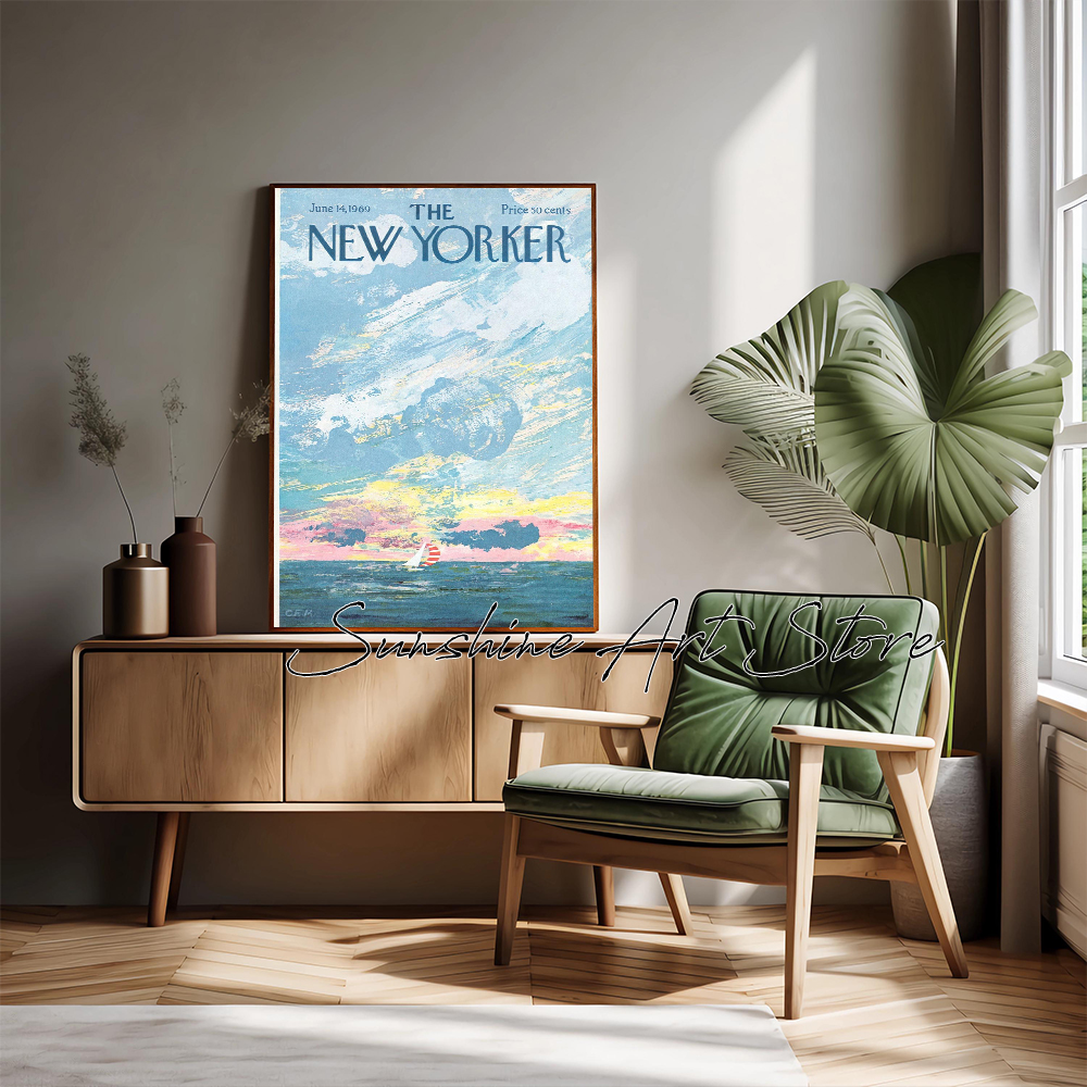 Vintage Magazine Cover Art Ret - Vintage Fashion Prints For Wall ulasan dan harga