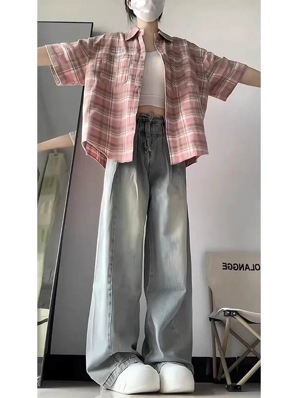 Cargo Jeans For Woman Denim Cl - Vintage Fashion Drawings ulasan dan harga