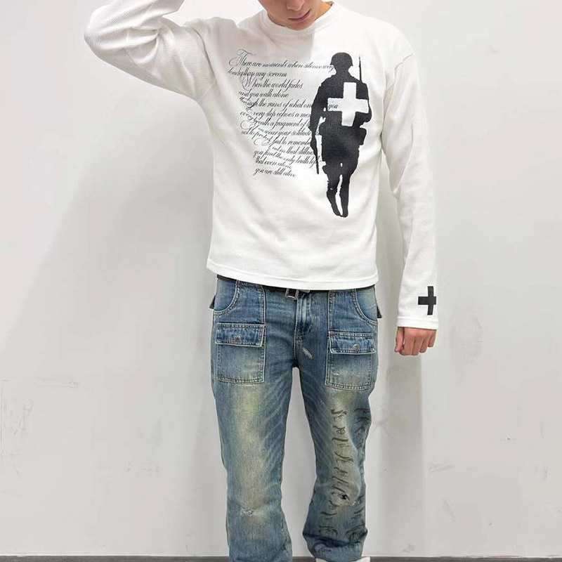 Fashion Harajuku Autumn Street - Vintage Fashion Prints ulasan dan harga